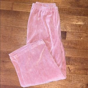 Pink Wide Leg Pants